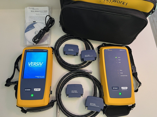 Fluke Networks DSX-5000 Versiv Cat6 Cat6a LAN Cable Certifier Tester DSX 5000